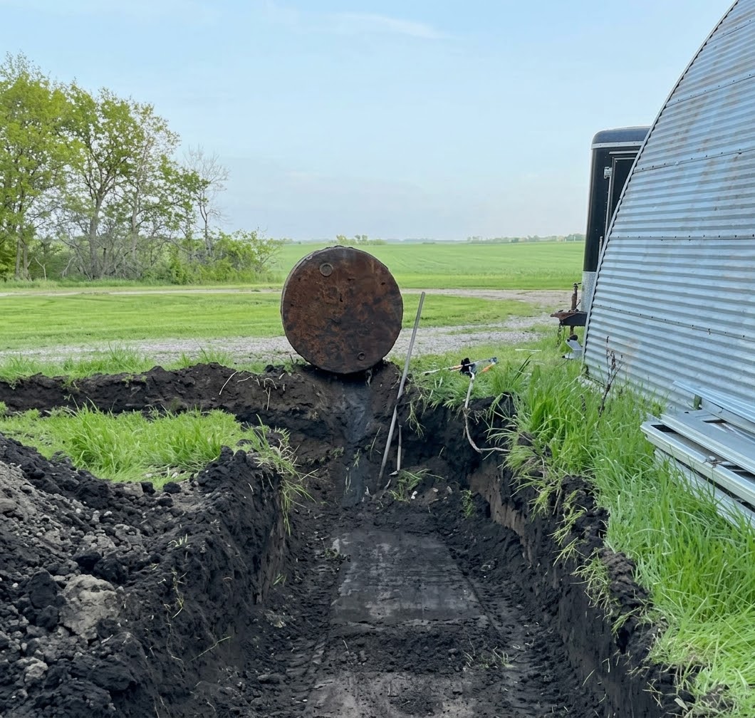 The Fuel Tank in the Yard